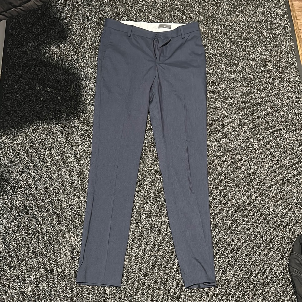 Blue dress pants